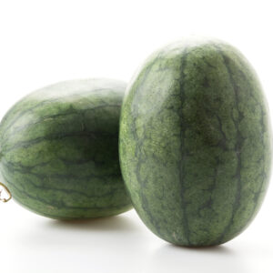 fresh watermelon on white background